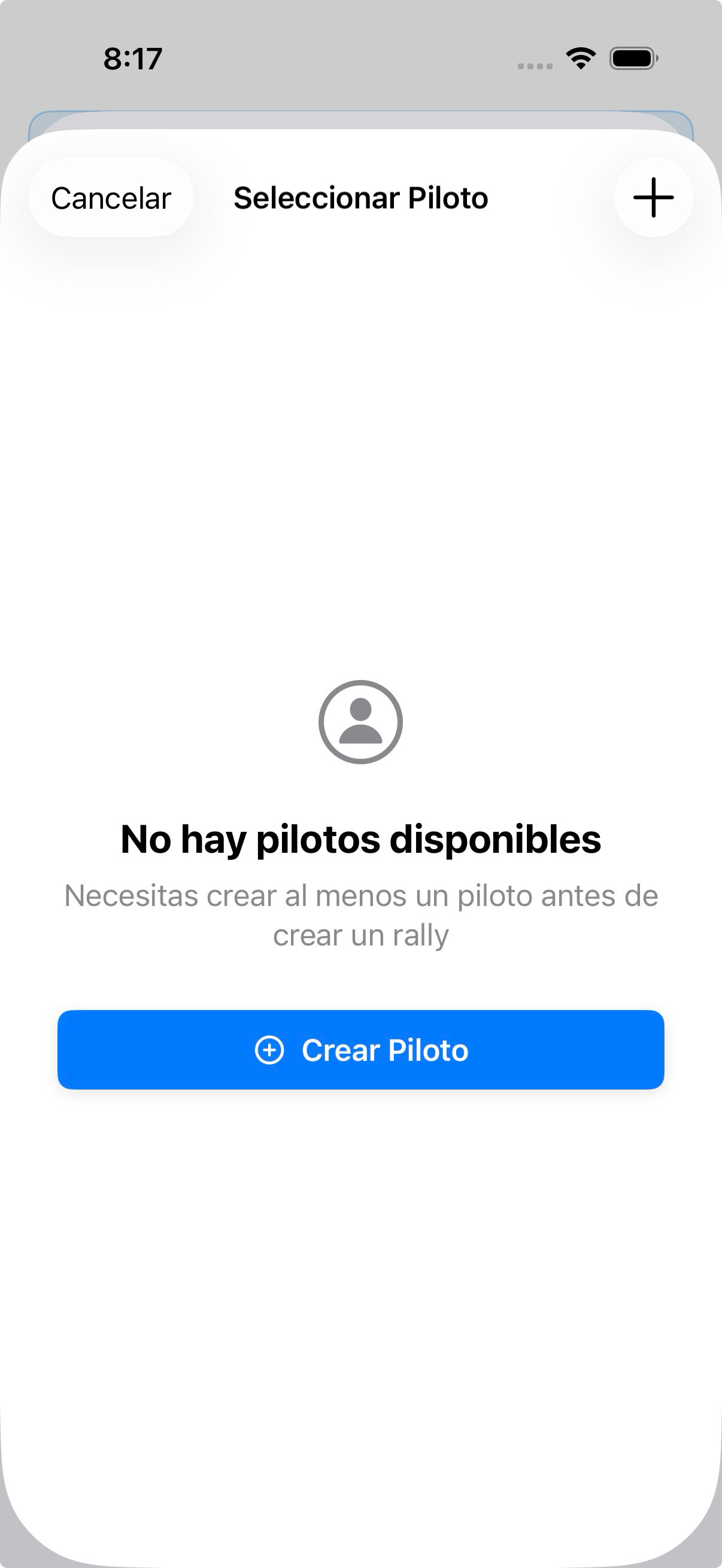 Gestión de Pilotos